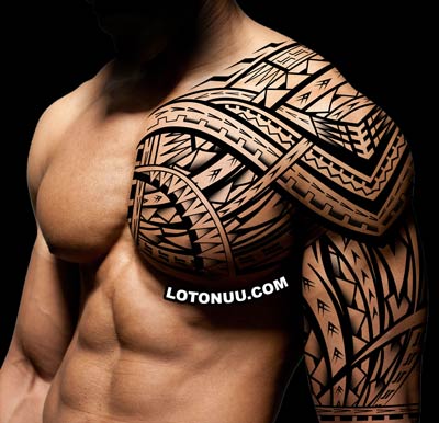 Tattoo from Samoa (tatau) | Glyn Milhench | Flickr