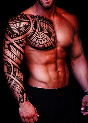 Polynesian tribal shoulder and arm tattoo by Jacob – Maui Tattoo Artist at  Mid-Pacific Tattoo | Mid-Pacific Tattoo