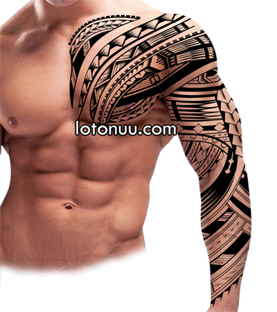 Tribal Samoan tattoo design in symmetry Plate | Zazzle